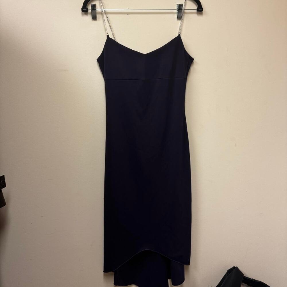 Byer too purple asymmetrical dress